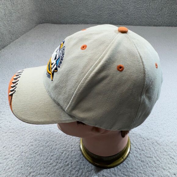 Tampa Bay‎ Buccaneers Hat Cap Strap Back Beige Super Bowl San Diego 2003 NFL - Picture 5 of 12